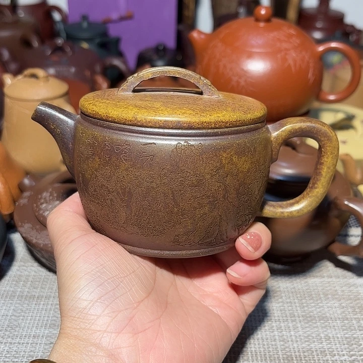 紫砂茶壶原矿宜兴紫砂