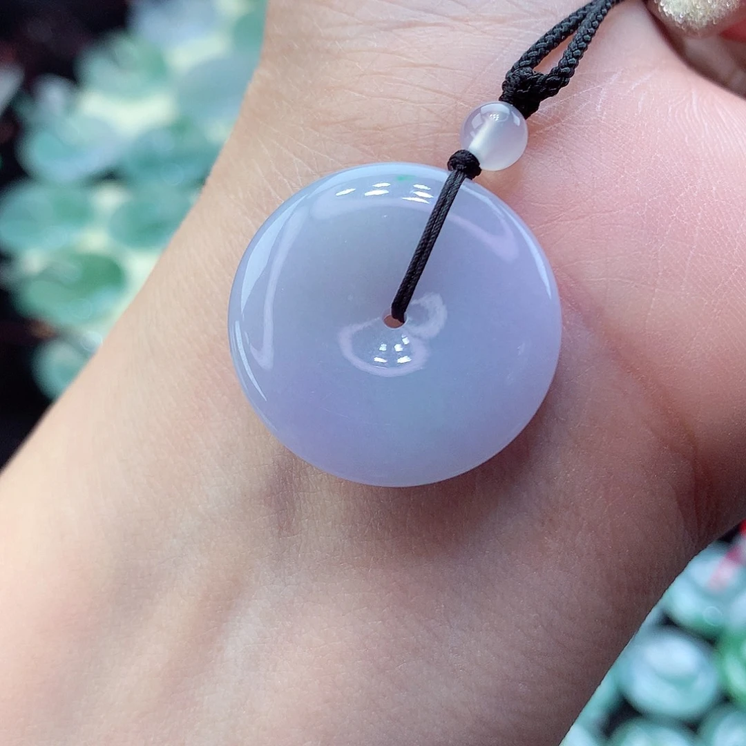 翡翠颈饰未镶嵌20尺寸24.8-5.5