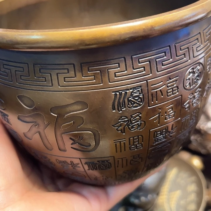 铜器摆件老王直播间