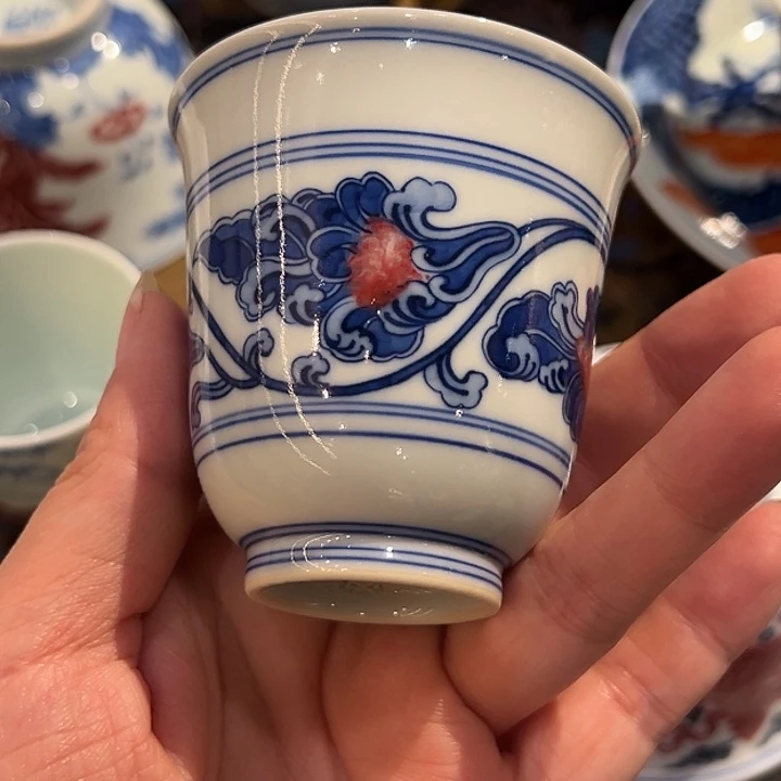 微瑕臻玉古坊原矿孔雀石釉里红