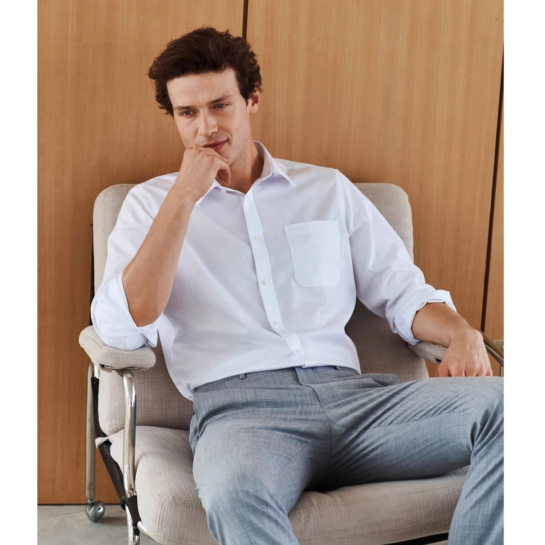 品牌男士长袖衬衣 断码清仓捡漏 商务长袖上衣上班职业装