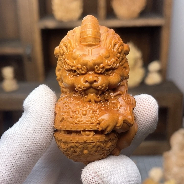 最大号貔貅手把件绳子七公分