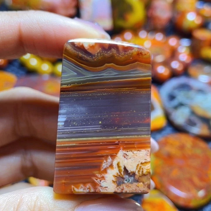 未镶嵌北漂印章玛瑙/玉髓