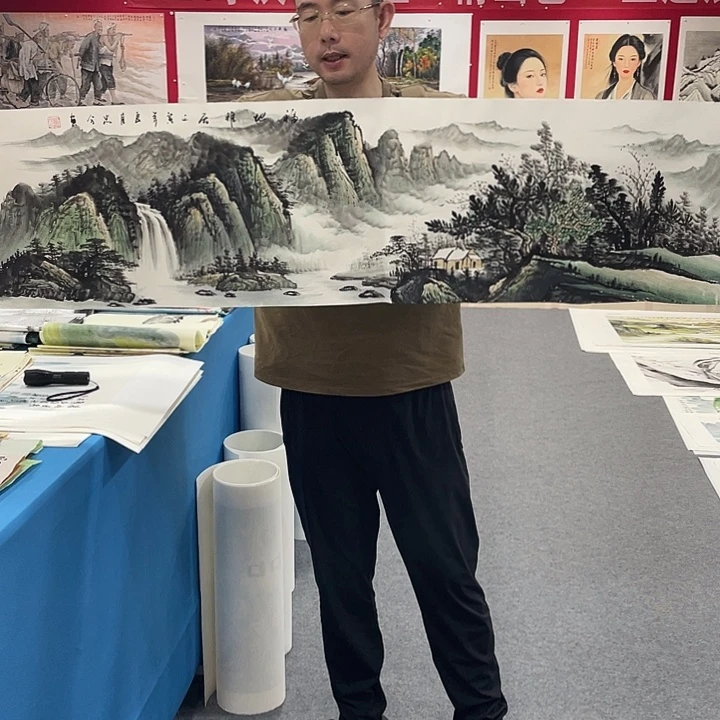 国画今天早上国画作品欣赏
