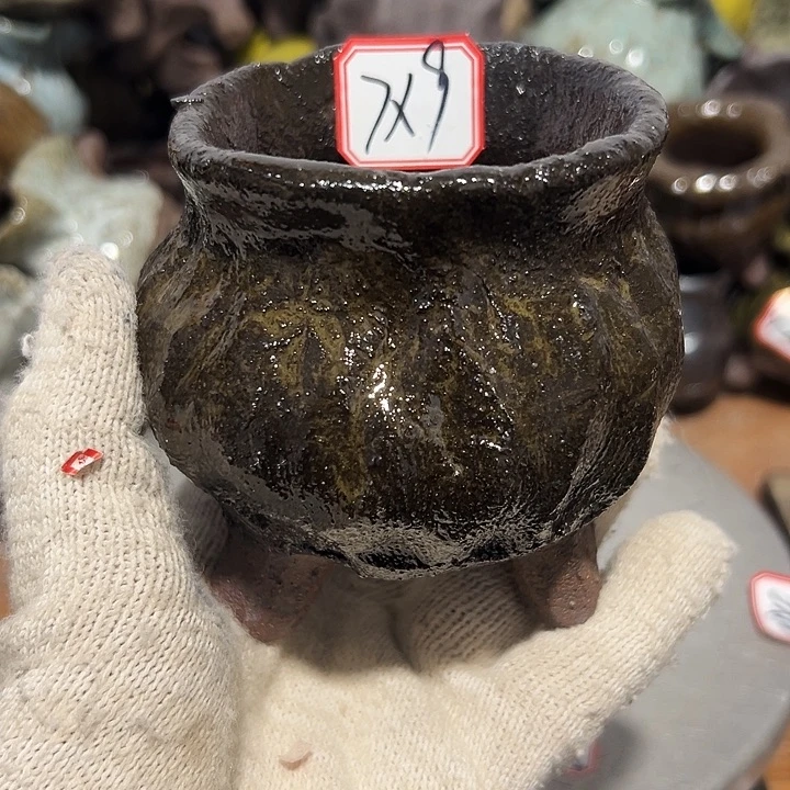 粗陶花盆制作就这样的