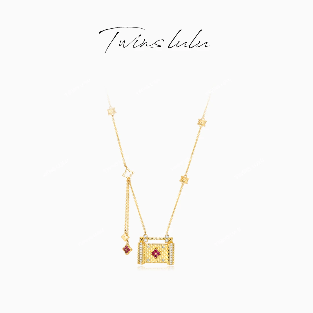 TWINS LULU 新年款  新年款经典轻奢风包包金色项链TSJ7801