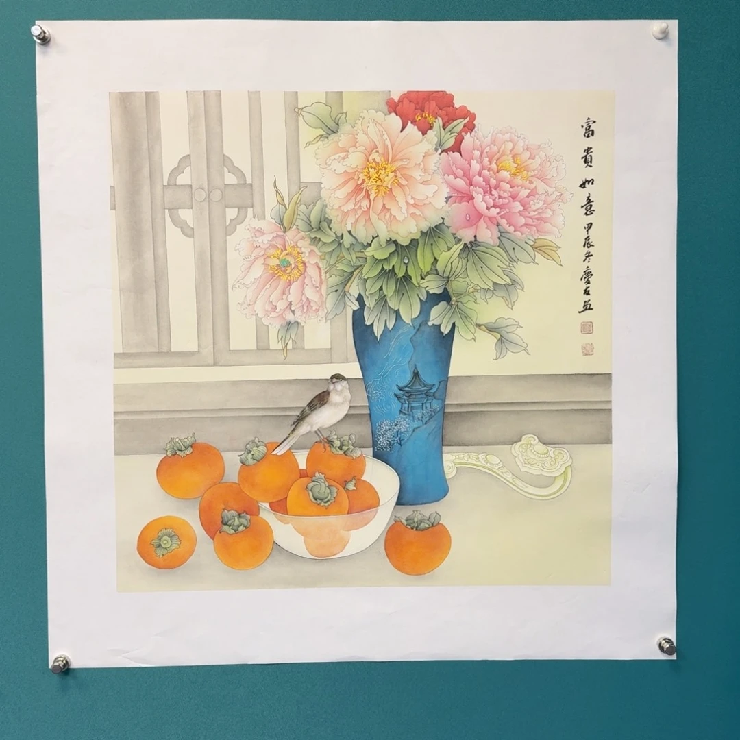 国画李庆友老师作品