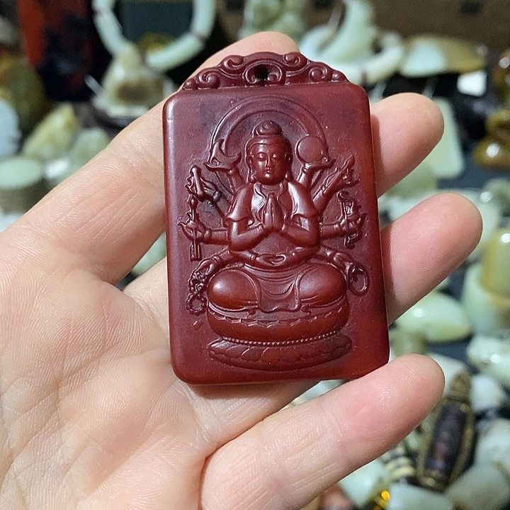 和田玉（糖玉）未镶嵌颈饰