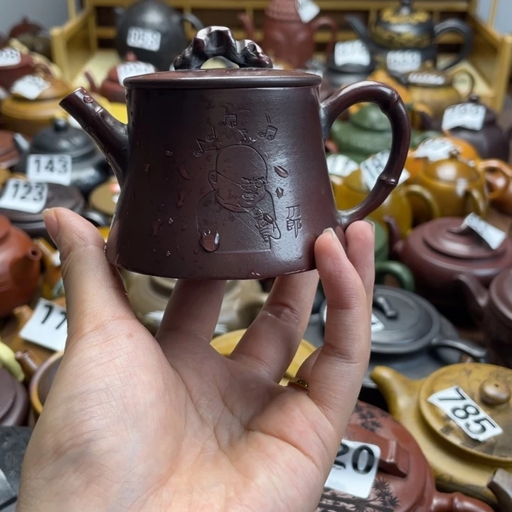 茶壶紫砂紫砂微瑕