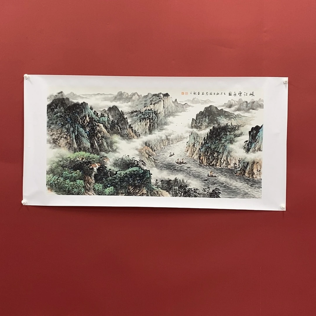 国画韦国春四尺140*70精品佳作