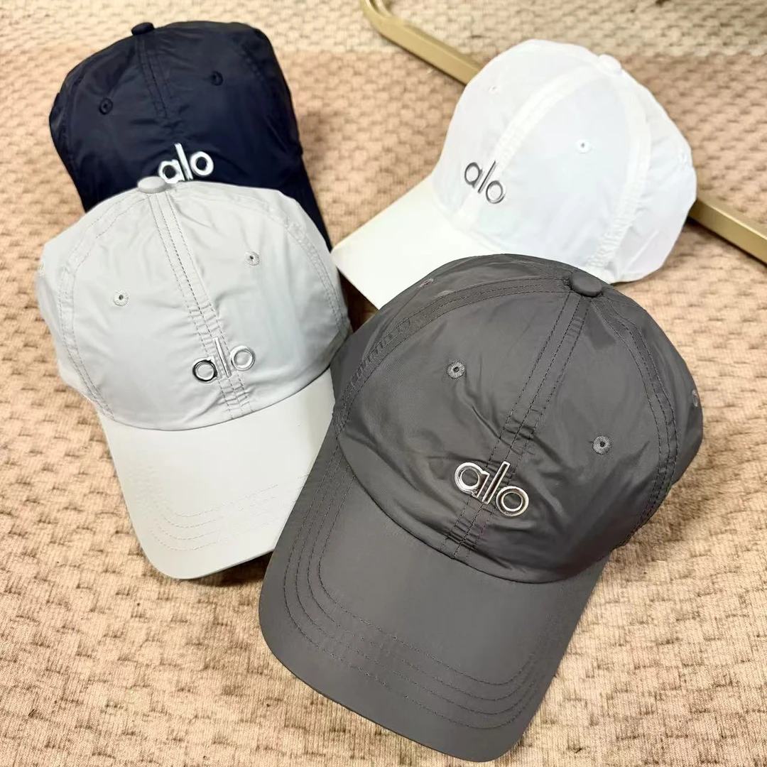 鸭舌帽中性帽子字母春夏黑色女夏季运动帽休闲棒球帽