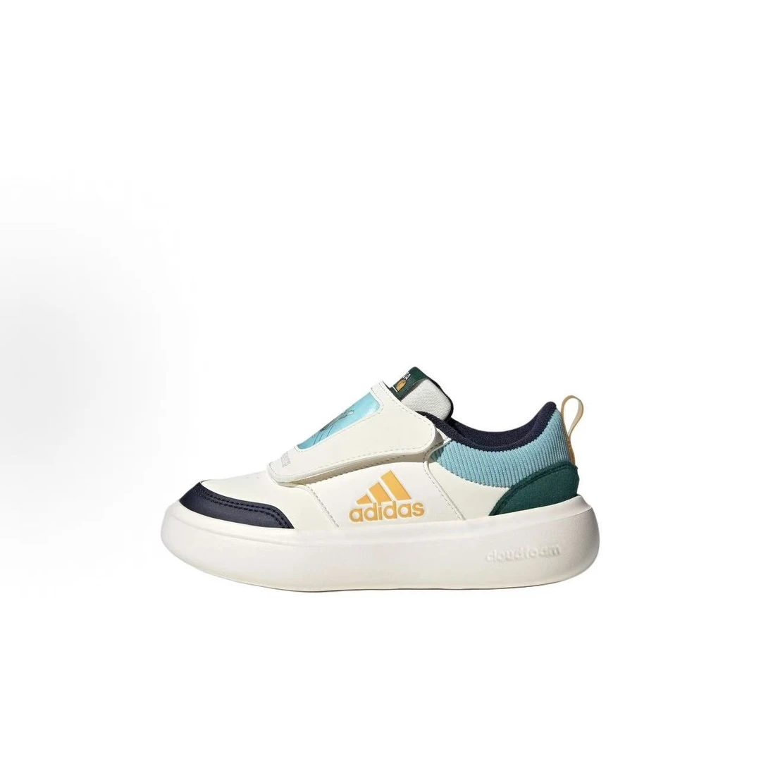 adidas/阿迪达斯小童 舒适百搭时尚低帮休闲奶包板鞋  KJ8728