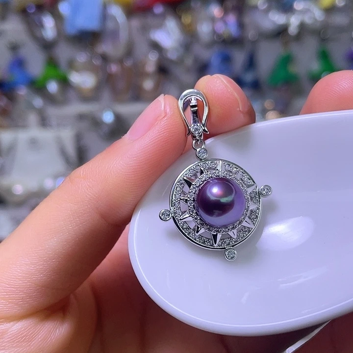 合金颈饰淡水珍珠12