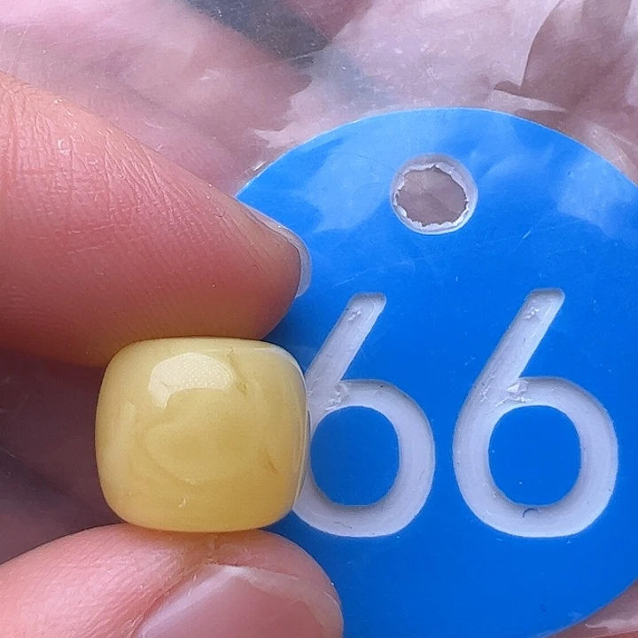 蜜蜡裸石未镶嵌11.7m m