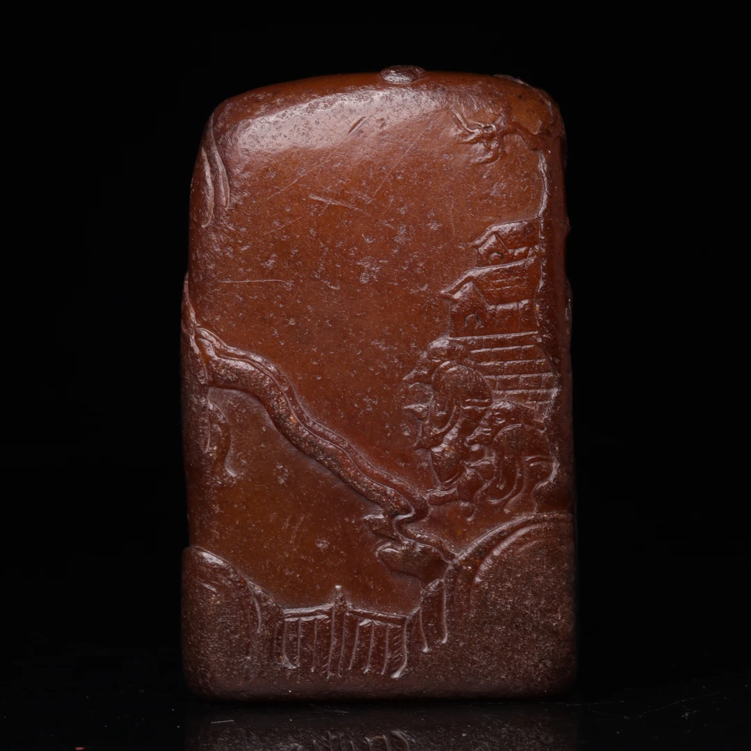 寿山石文房老闲章-NX