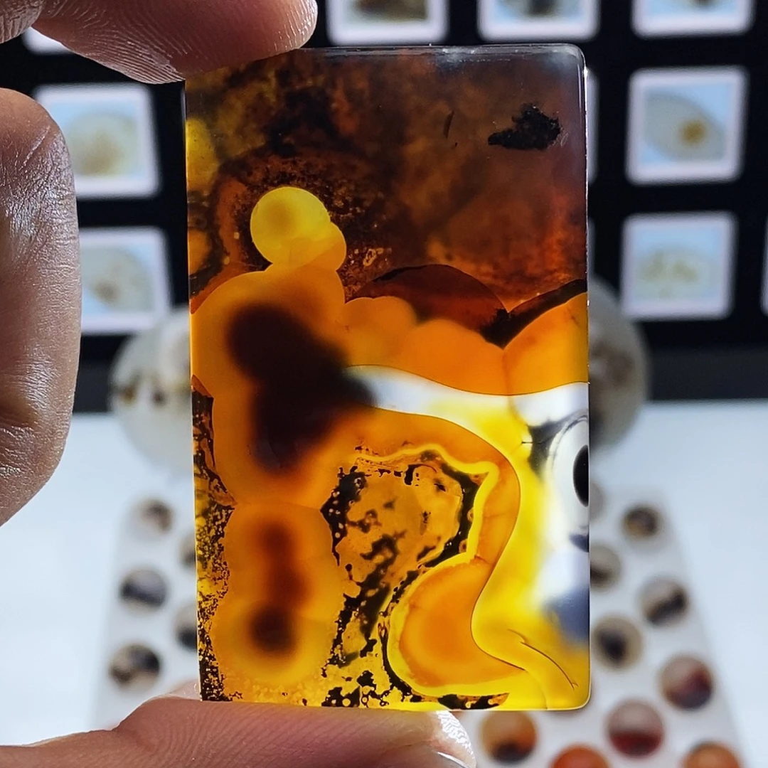 玛瑙/玉髓未镶嵌吊坠(不含链)70