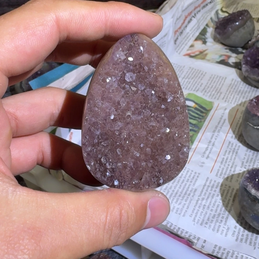 银S925镶嵌大型摆件（非配饰）紫晶