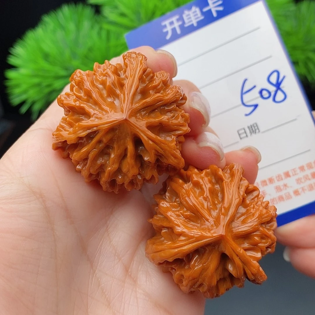 文玩核桃把件38三棱508