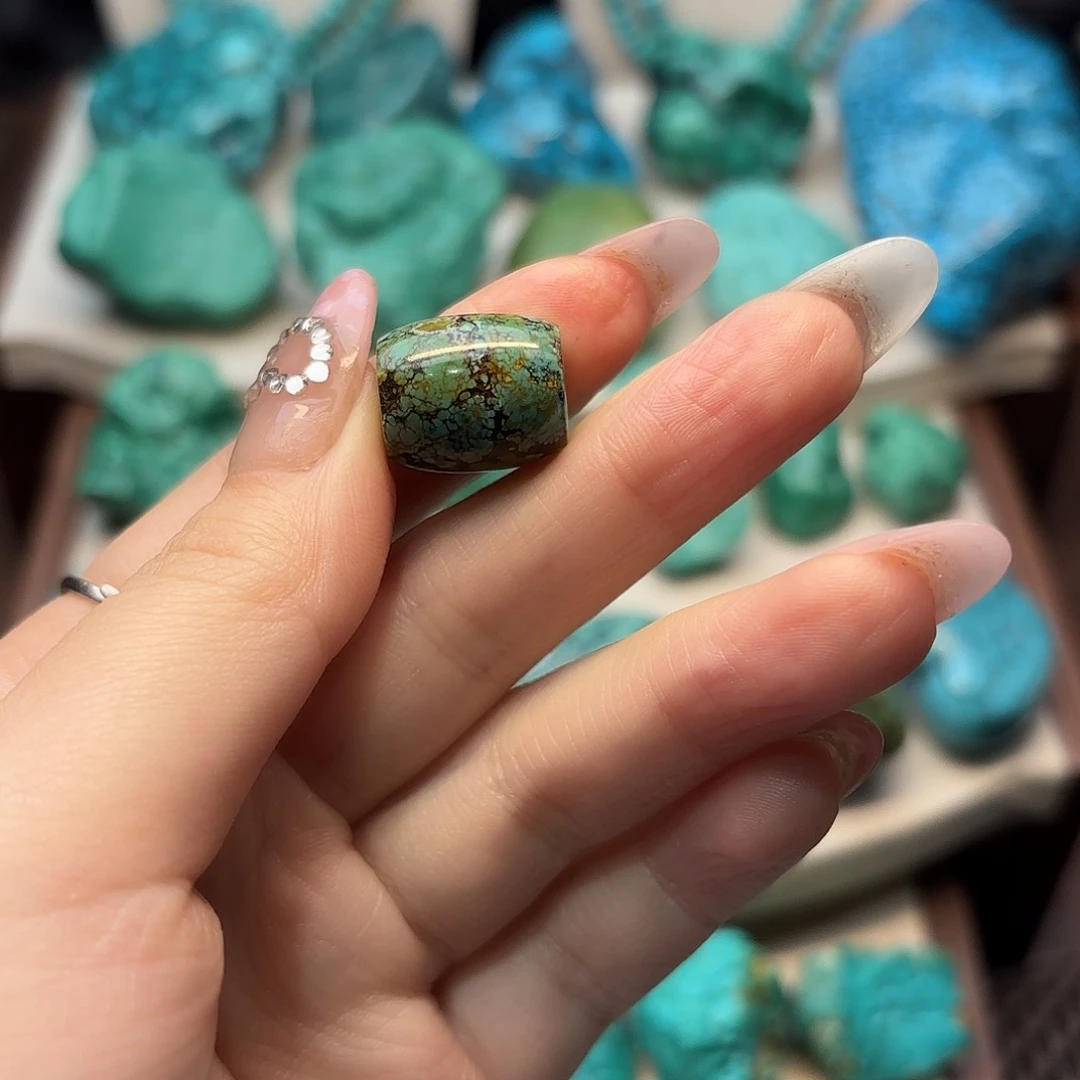 绿松石未镶嵌绿松石老型