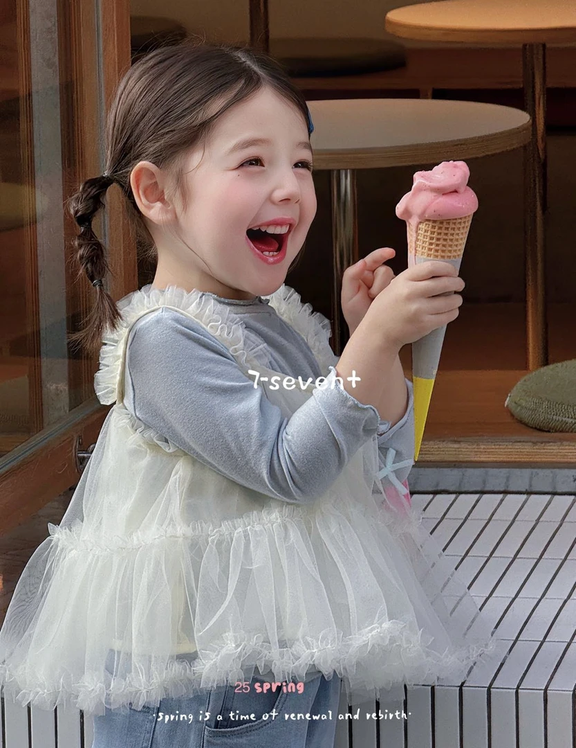 7seven 6017女童2025春款娃娃衫两件套