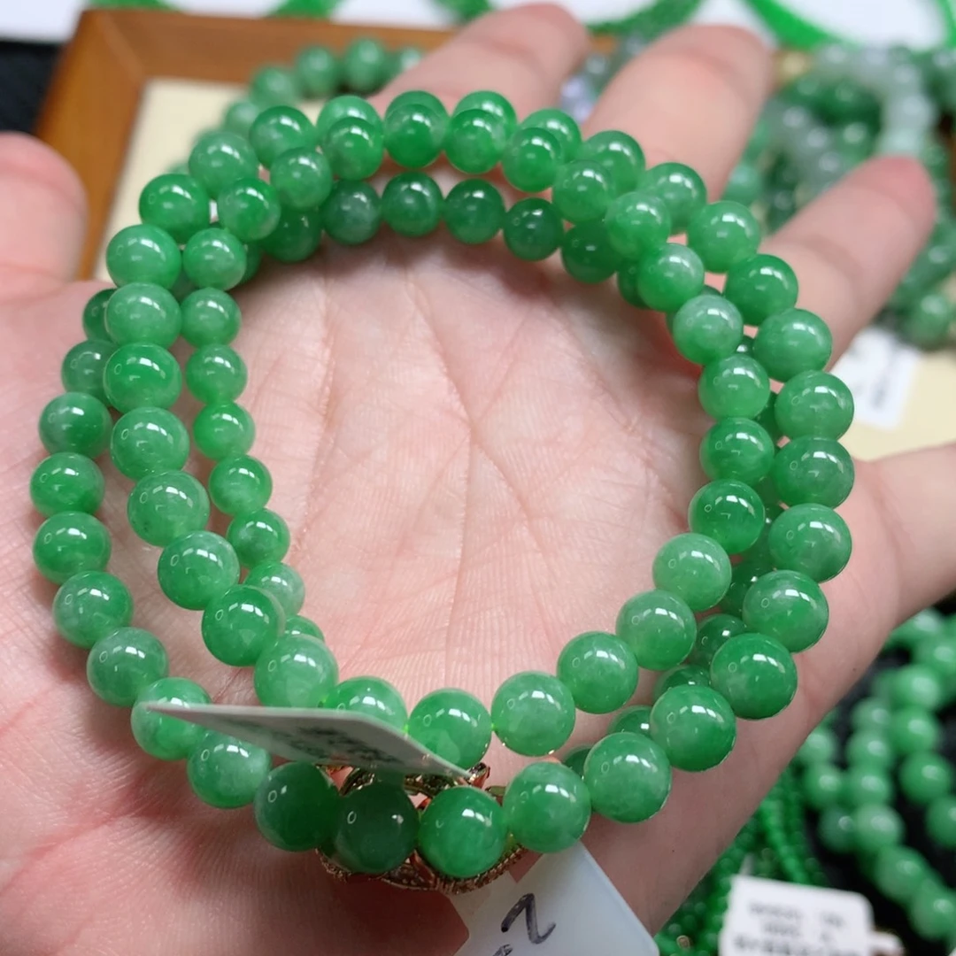 未镶嵌手链翡翠翡翠