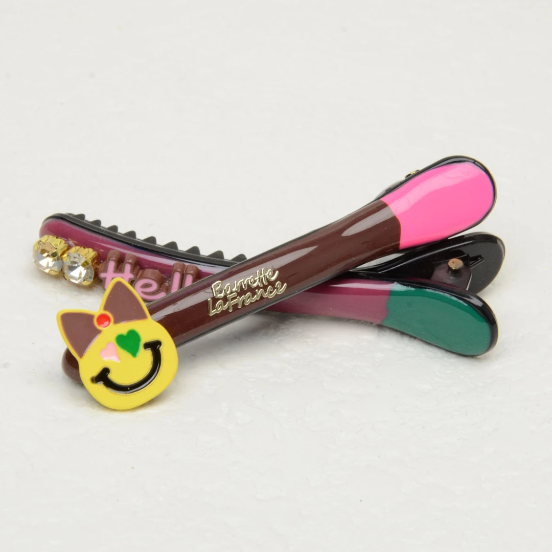 【马添顺意】黄色小猫卡通发夹