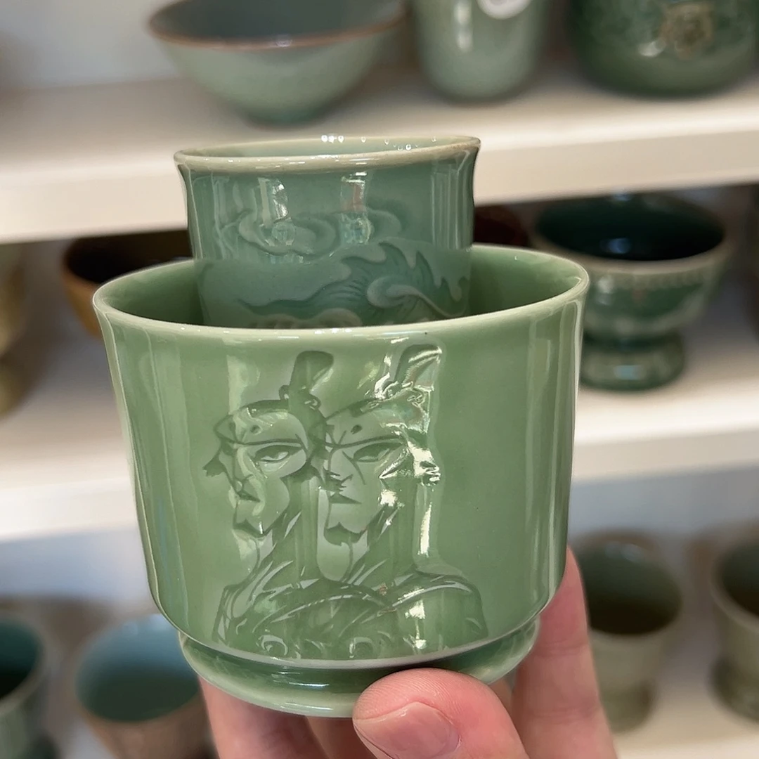龙泉敬悦青瓷品茗杯