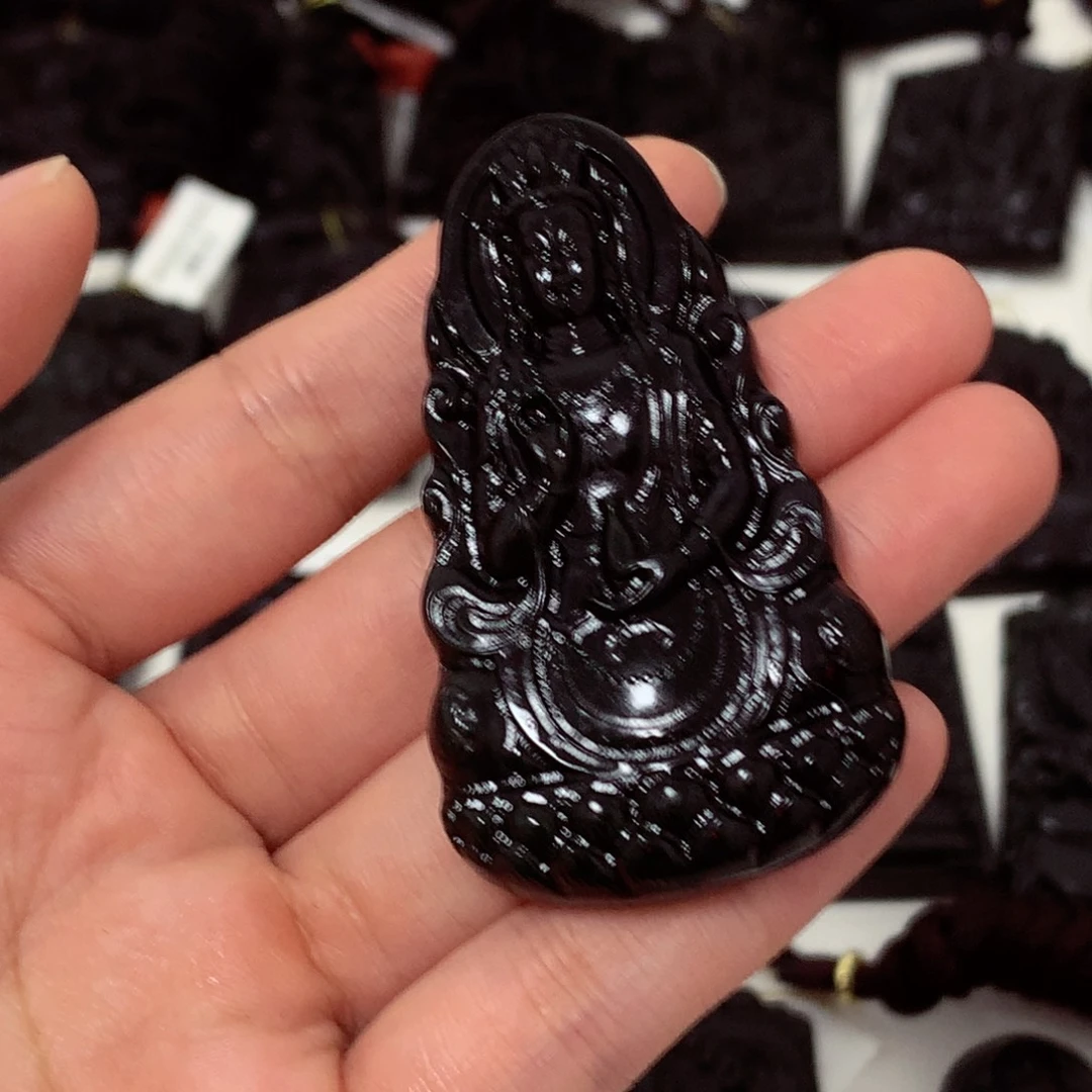 天然a货钢琴黑挂件