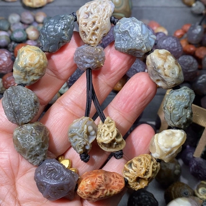 未镶嵌玛瑙/玉髓珠宝奇石