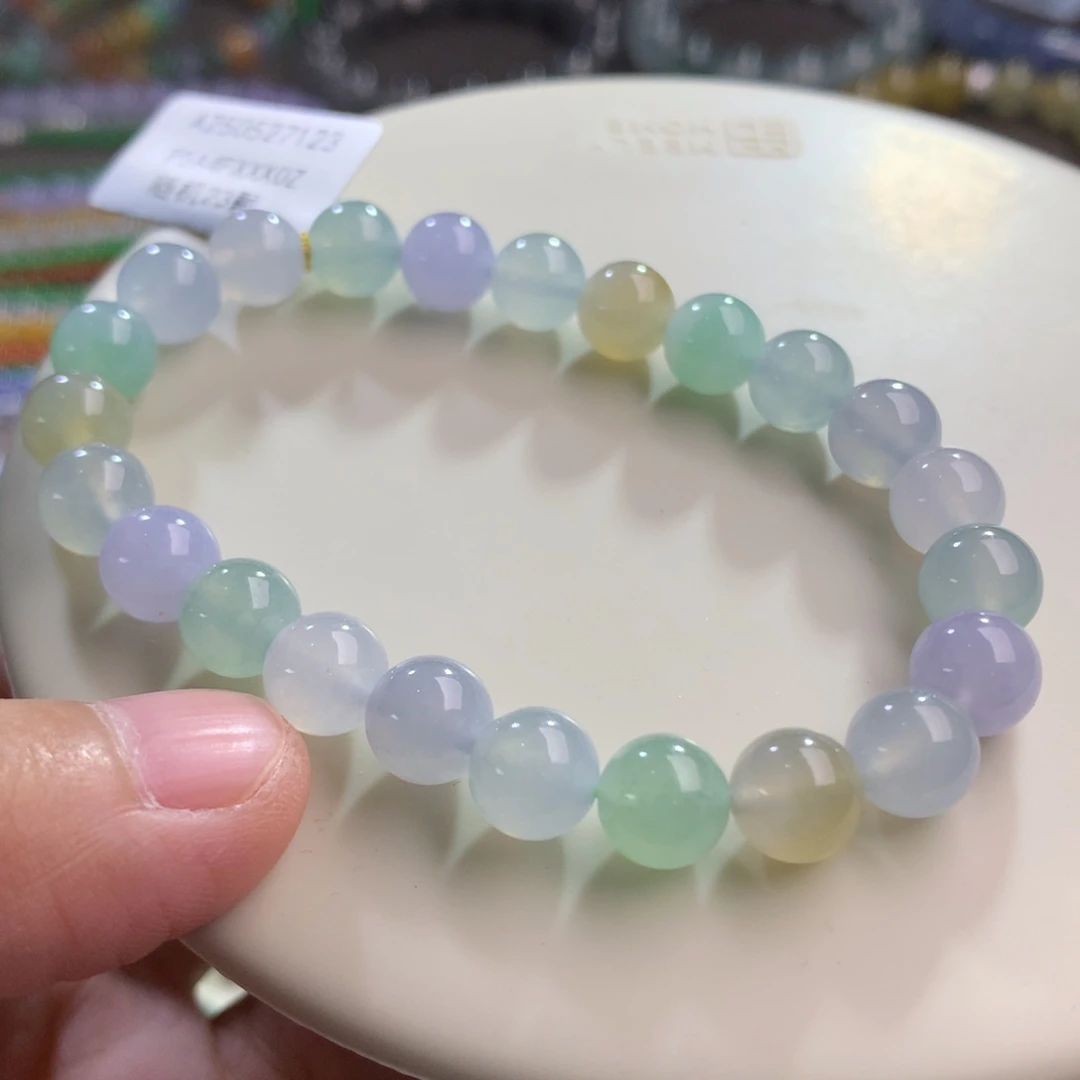 未镶嵌手链翡翠卡8