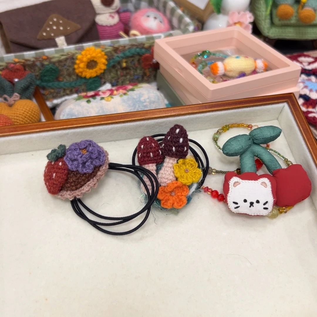 钩织刺绣手工包包玩偶居家用品