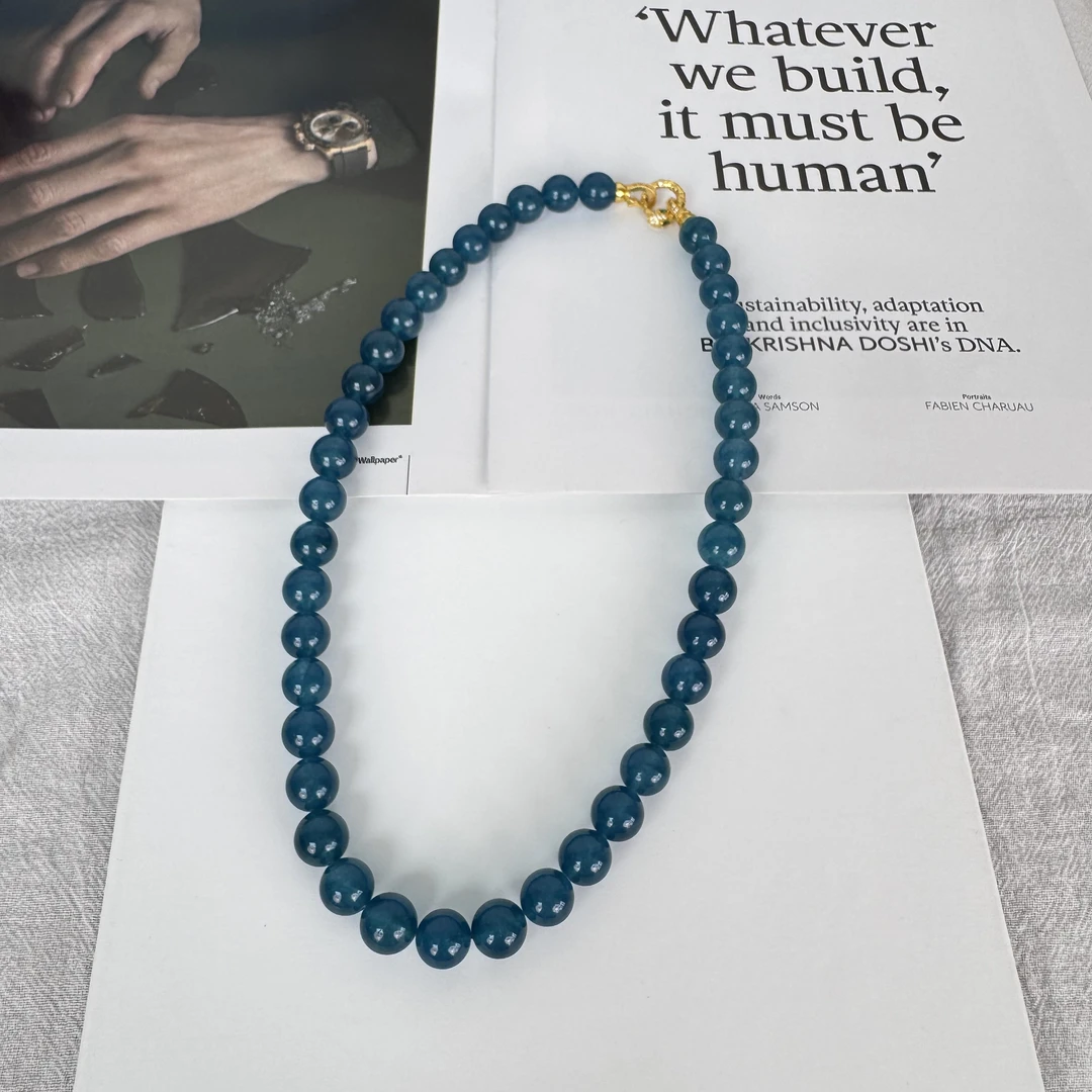 高定珠宝蓝水项链12+XM2814S0218