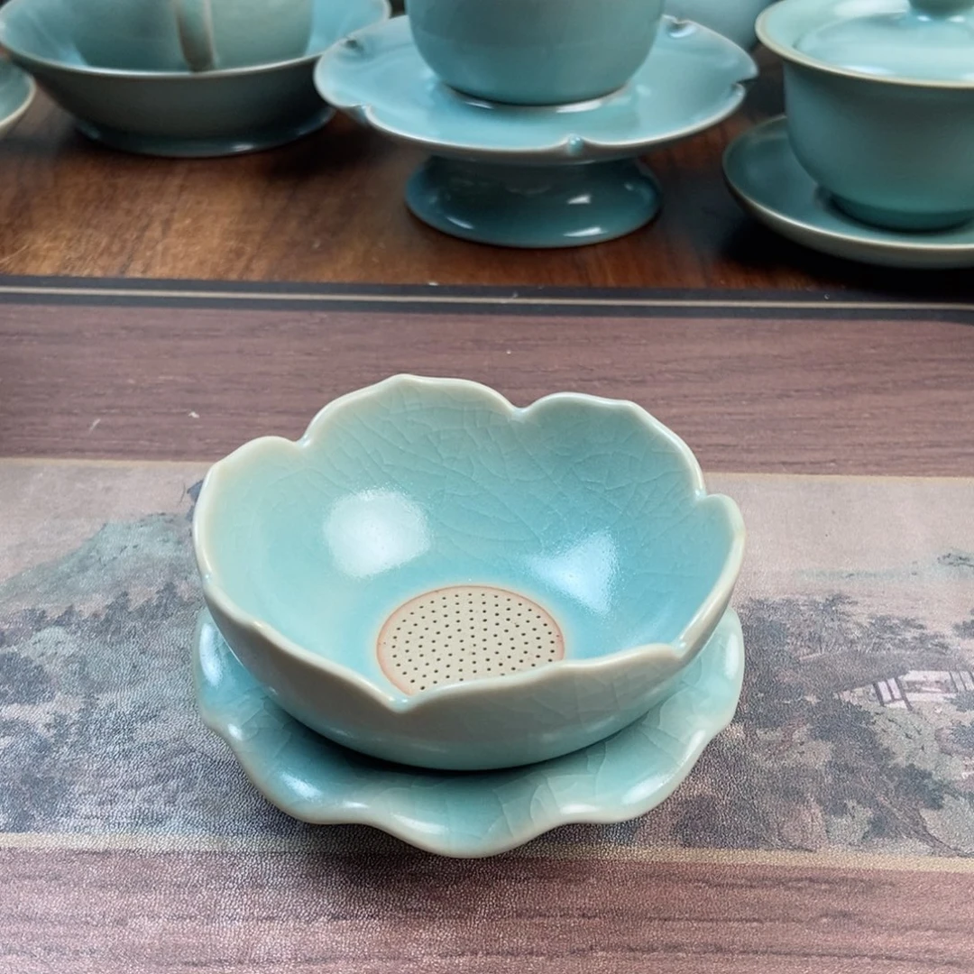 摆件原产地原矿汝瓷～茶器