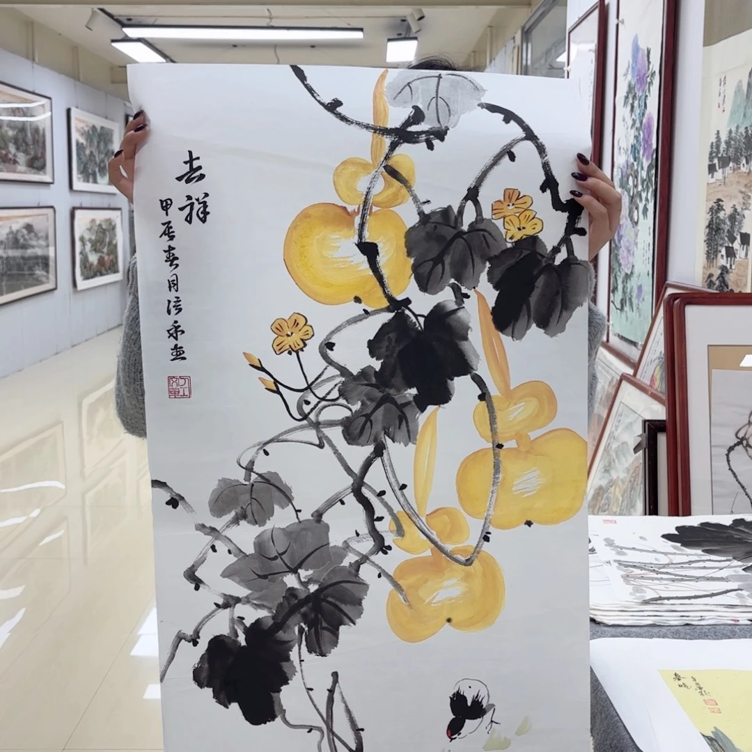 国画国画作品集一个