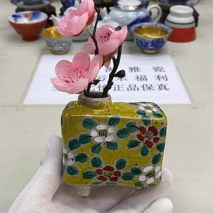 摆件九谷正品保真