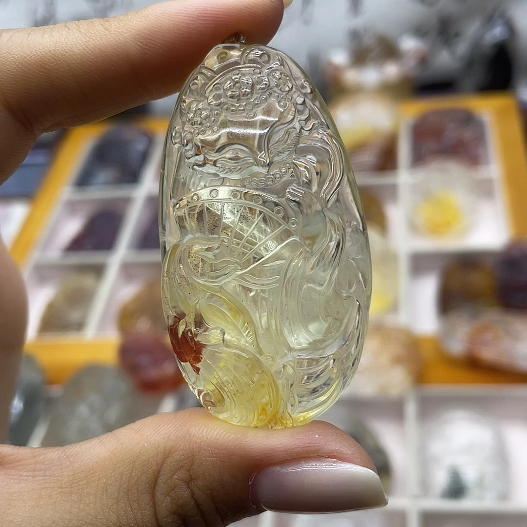 颈饰未镶嵌水晶天然