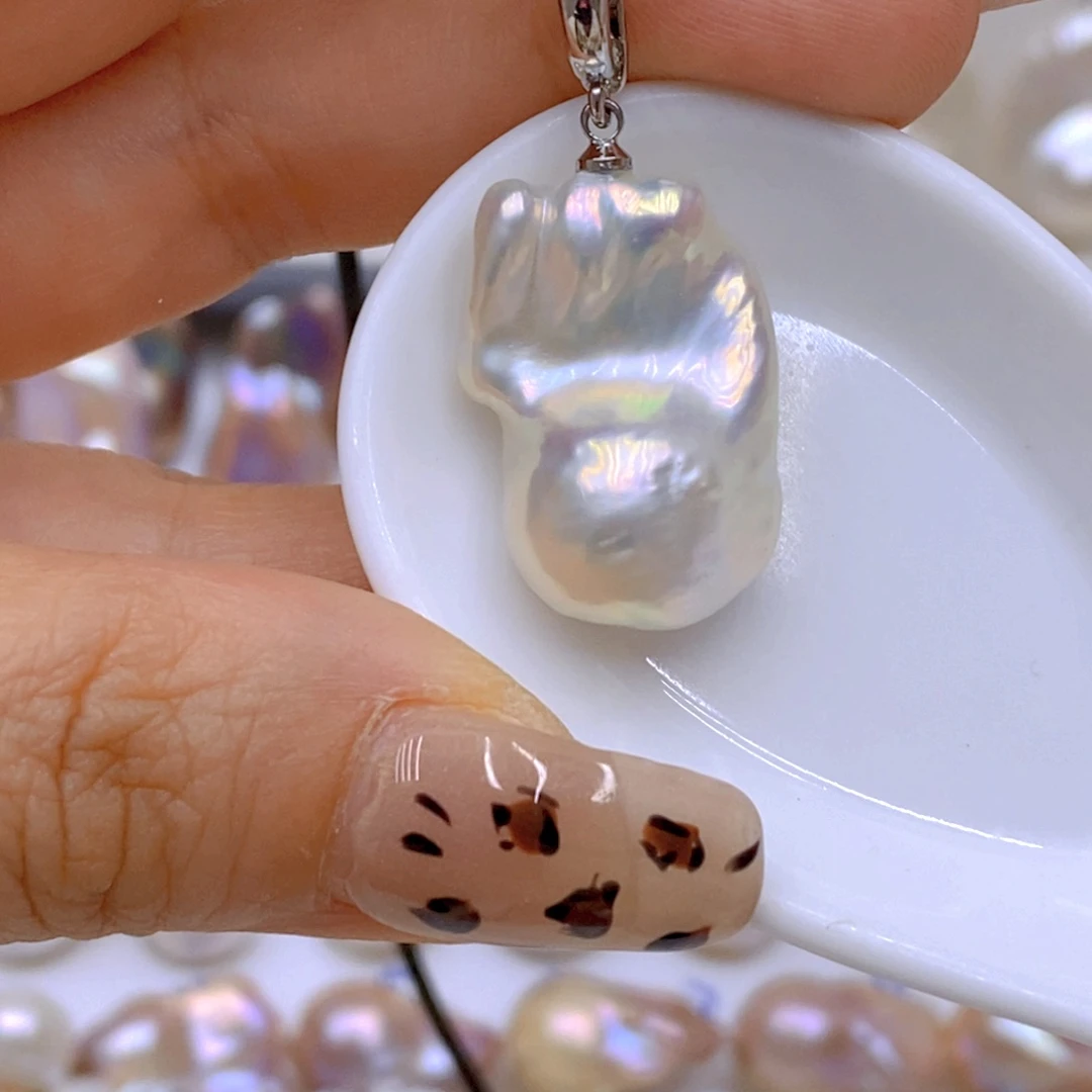 未镶嵌淡水珍珠耳饰