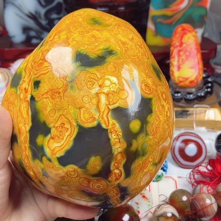 玛瑙/玉髓未镶嵌耳饰