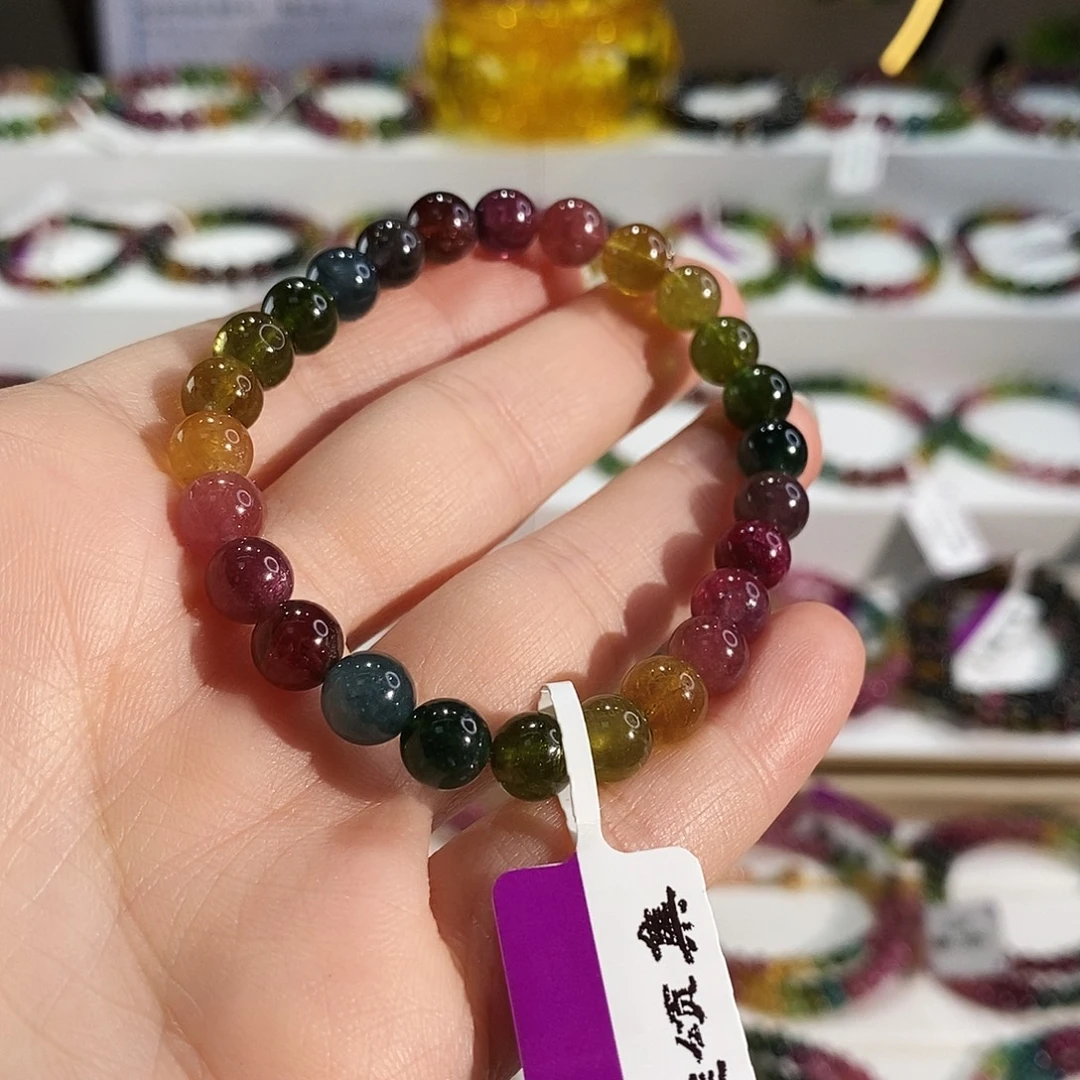 手链未镶嵌碧玺G2141素圈颜色微差