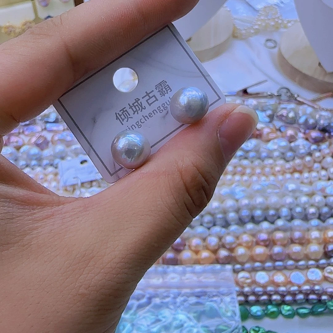 银S925镶嵌淡水珍珠147贝**宝