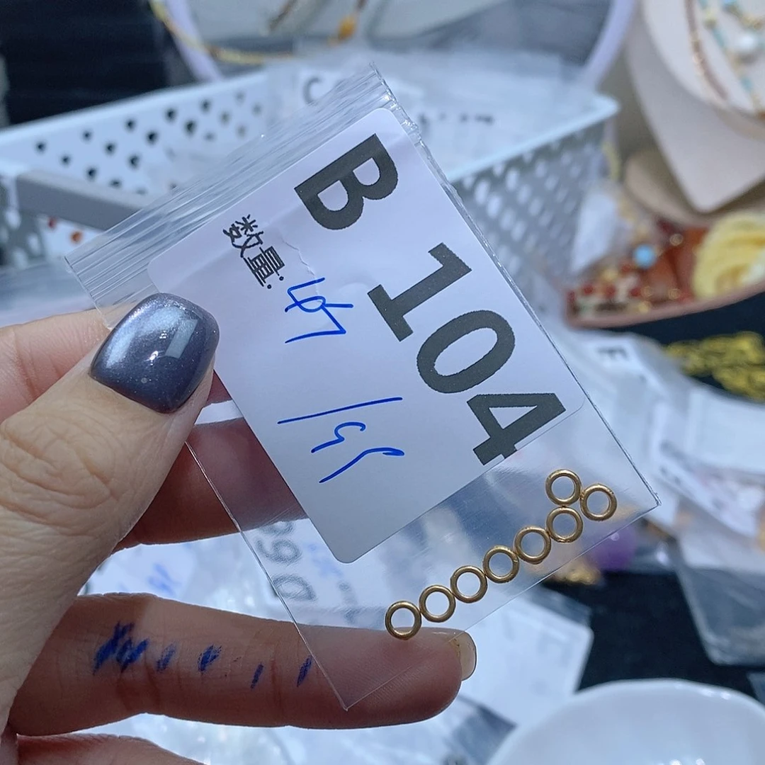 水晶珠宝半成品银S925镶嵌还****。B104