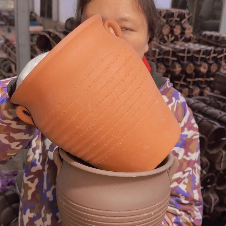 花盆 透气 紫砂 口径 18高度21