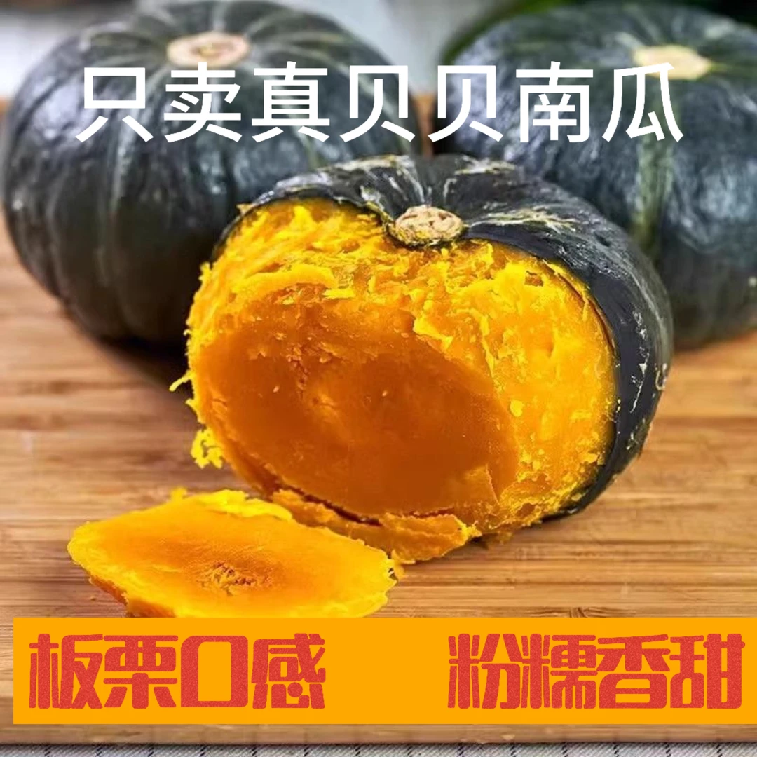 沙地贝贝南瓜粉糯香甜板栗味适合宝宝辅食