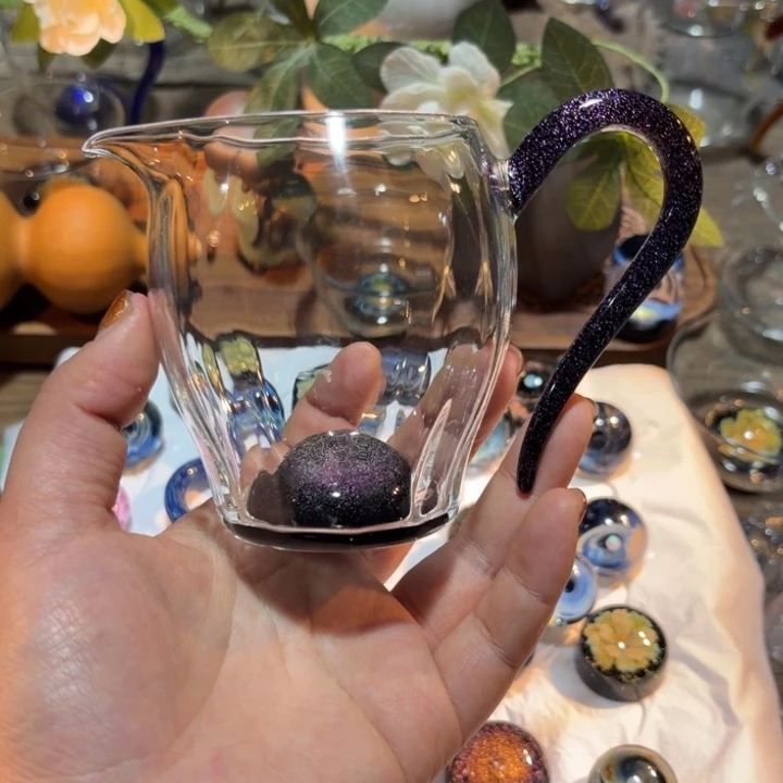 玻璃茶器凌破紫星空
