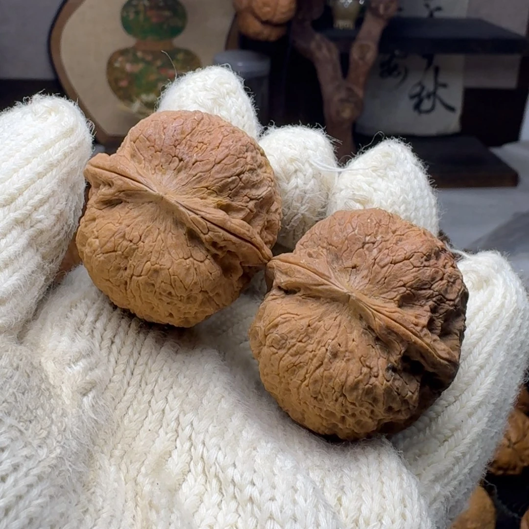 文玩核桃把件红烧狮子头39