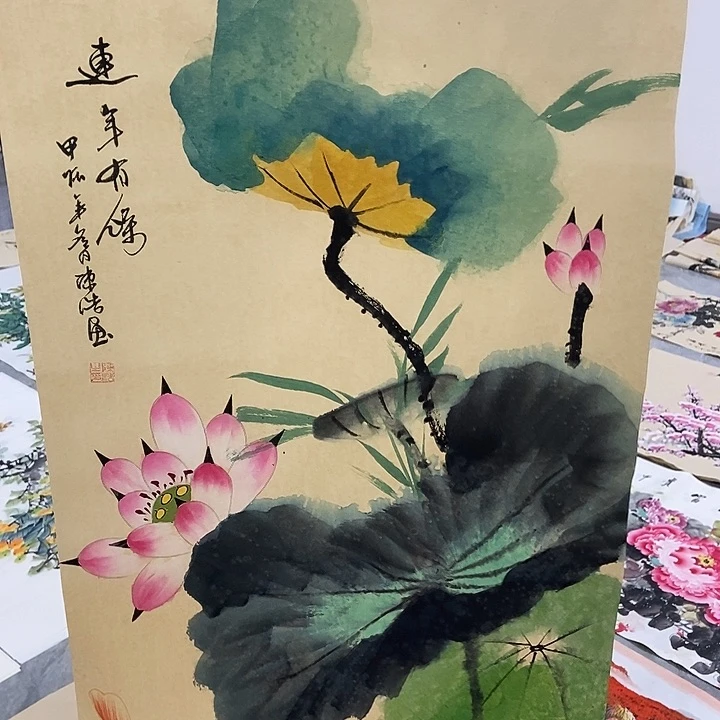 三个张画廊直播间!