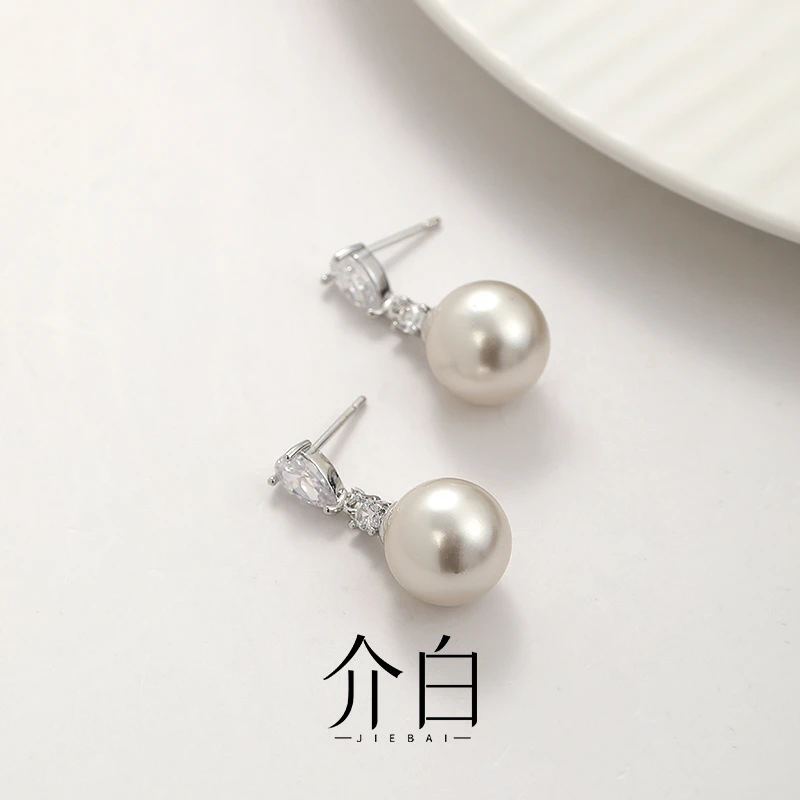 铜合金耳饰 欧美风小众耳钉耳饰轻奢百搭轻奢耳坠简约