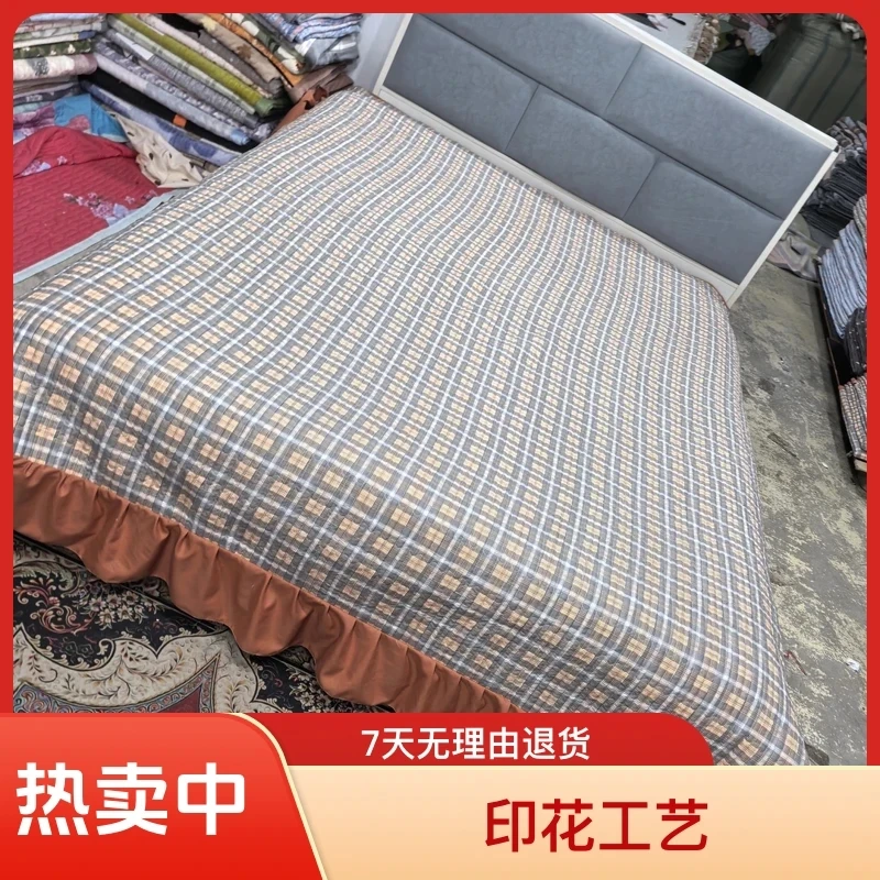 莫小柔花边床盖（黄色格调）2米✕2.3米不含花边