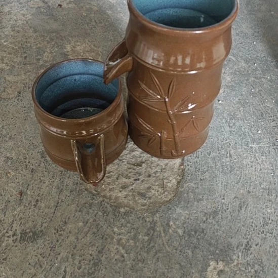 【闪购商品】复古两个瑕疵竹节流水