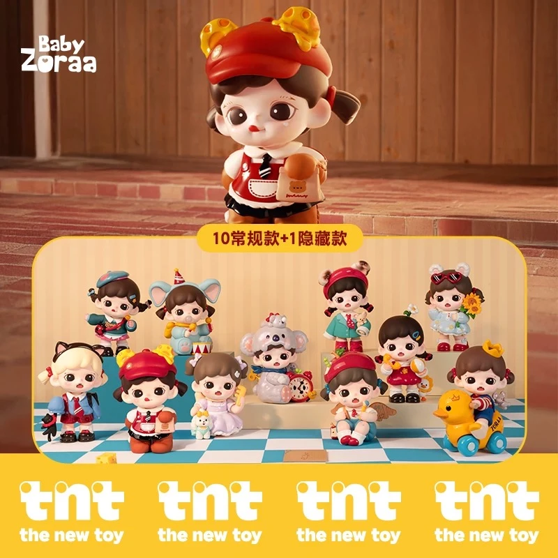 【你果然很欧】正版TNTSPACE新品zoraa可爱即正义系列盲盒